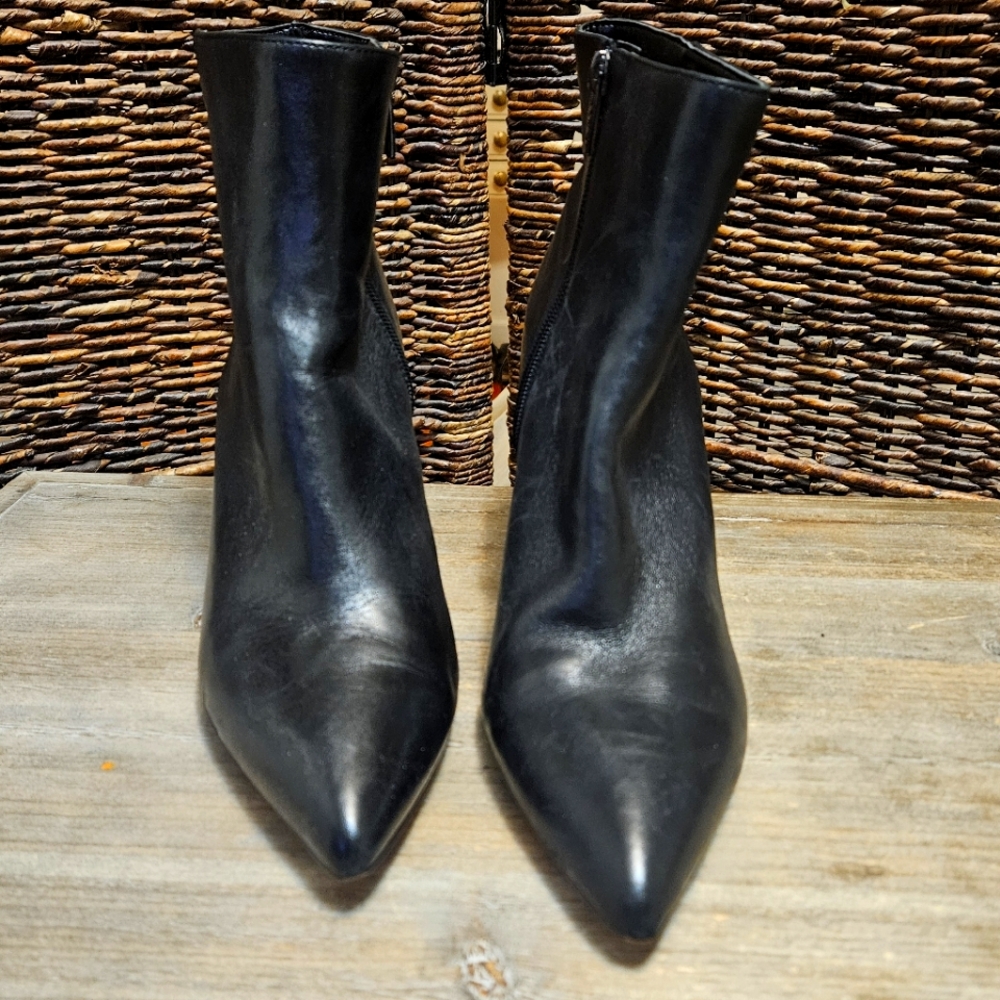 Vince Camuto Black Ankle Booties